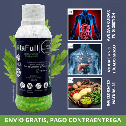 RtaFull - Tratamiento Natural Para Higado - OFERTA 2X1 SOLO POR ESTE MES