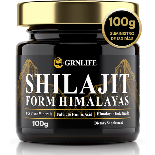 Shilajit Orgánica Pura Del Himalaya De 100g